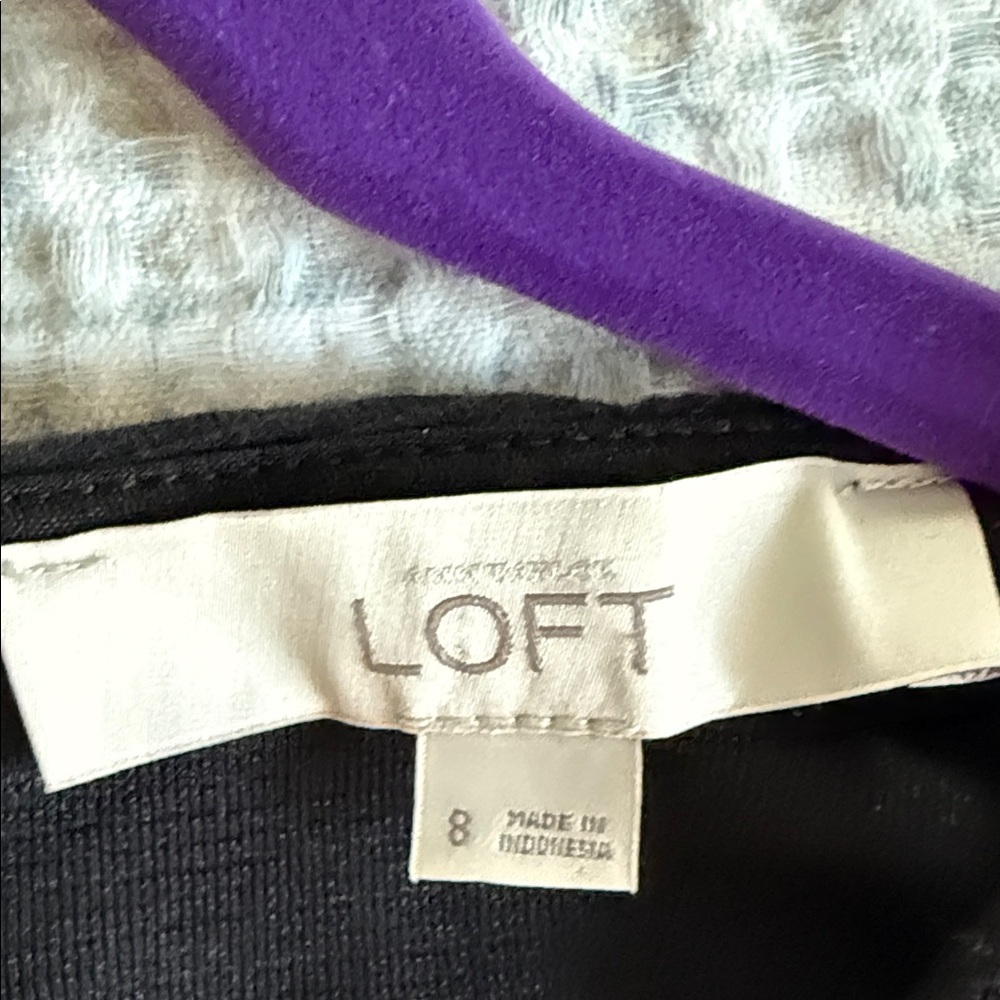 LOFT Black Dress